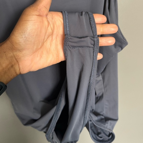 Gray Basic Solid Fitted Bodysuit - Picture 5 of 5